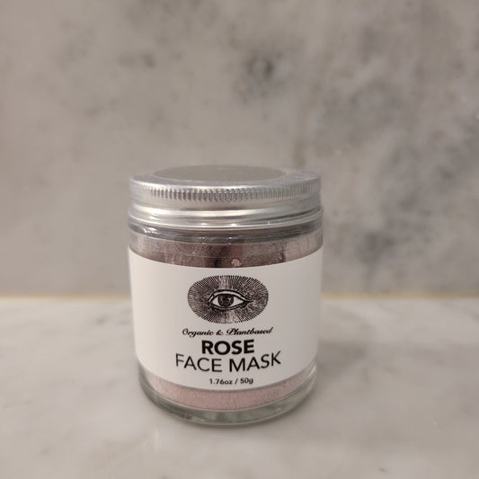 ROSE CLAY MASK : Detoxify + Hydrate