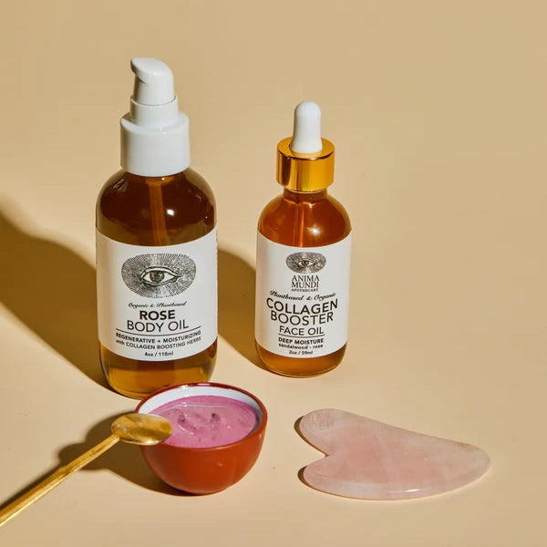 ROSE BODY OIL | Collagen Boosting + Moisturising