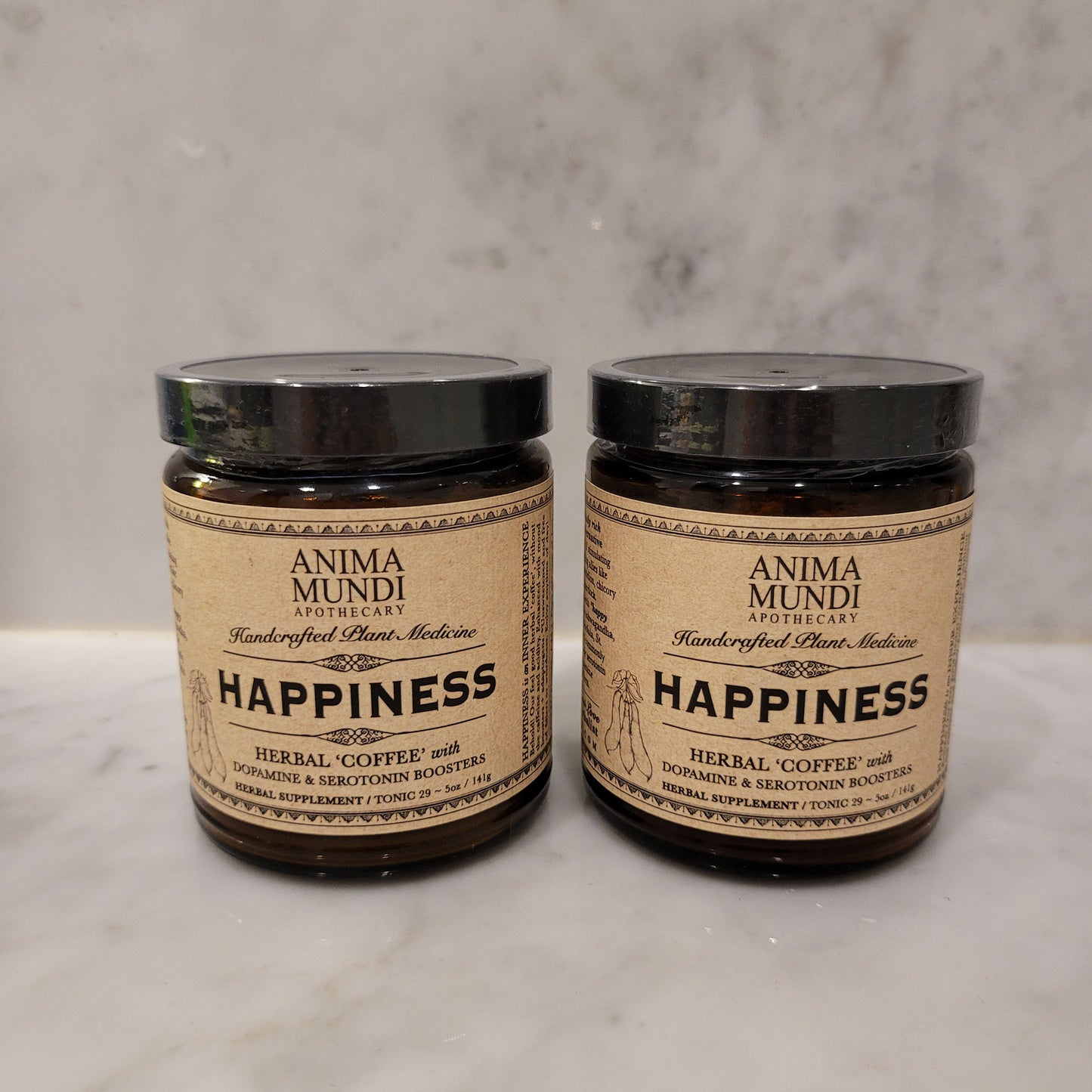 HAPPINESS Powder: Herbal Coffee, Serotonin + Dopamine